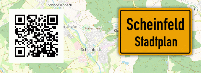 Stadtplan Scheinfeld