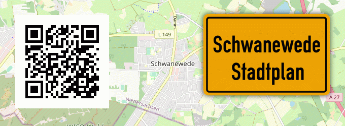 Stadtplan Schwanewede