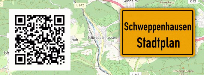 Stadtplan Schweppenhausen