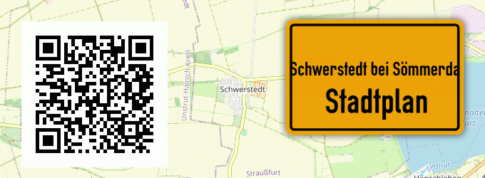 Stadtplan Schwerstedt bei Sömmerda