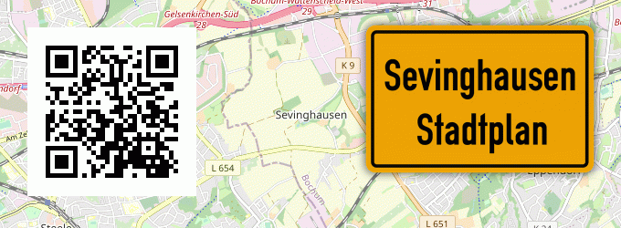 Stadtplan Sevinghausen
