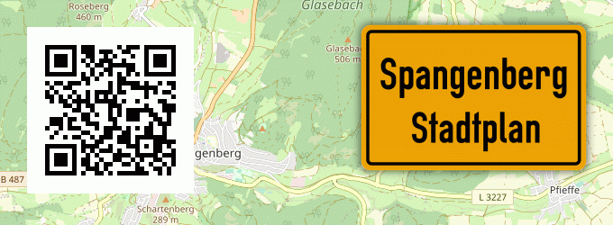 Stadtplan Spangenberg