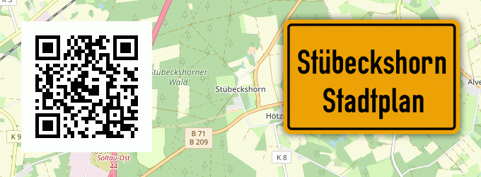 Stadtplan Stübeckshorn