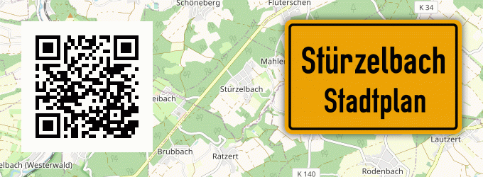 Stadtplan Stürzelbach