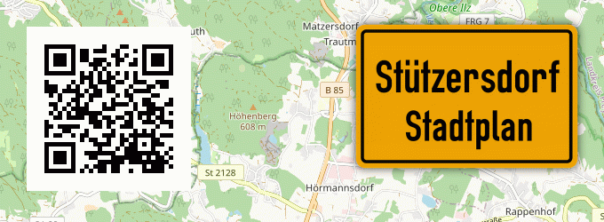 Stadtplan Stützersdorf