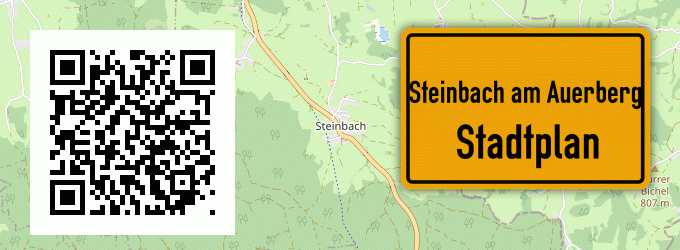 Stadtplan Steinbach am Auerberg