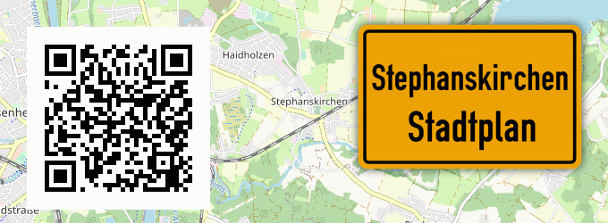 Stadtplan Stephanskirchen, Simssee
