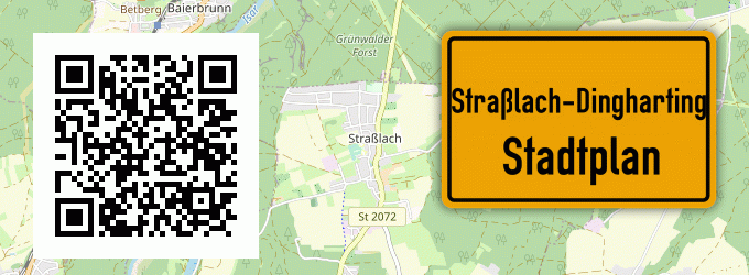 Stadtplan Straßlach-Dingharting