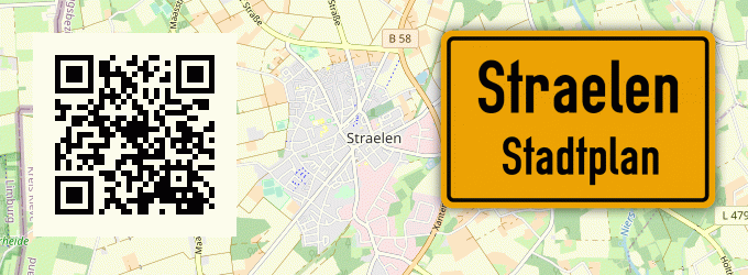 Stadtplan Straelen