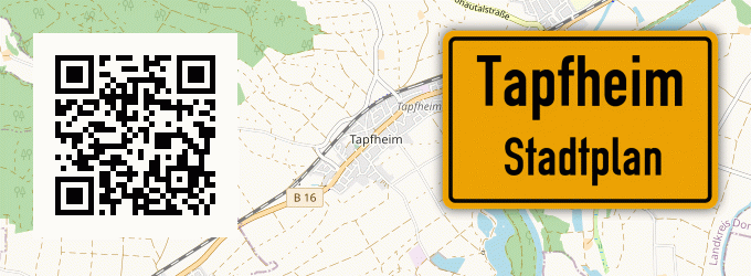 Stadtplan Tapfheim