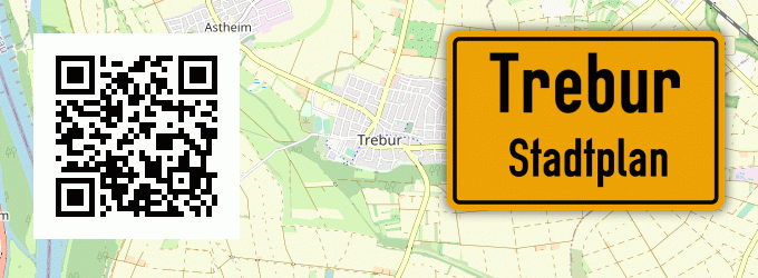 Stadtplan Trebur