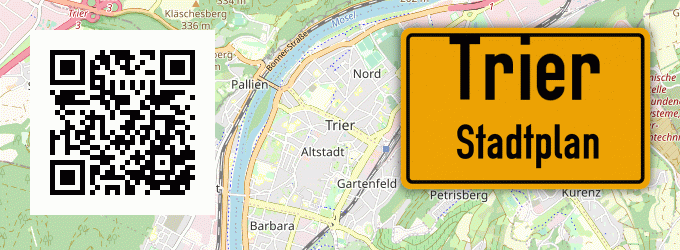 Stadtplan Trier