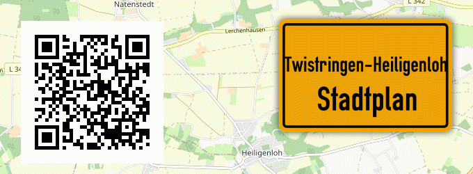 Stadtplan Twistringen-Heiligenloh