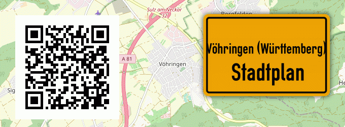 Stadtplan Vöhringen (Württemberg)