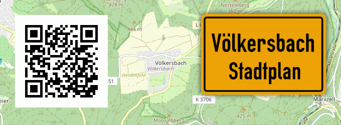 Stadtplan Völkersbach