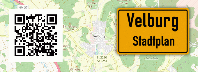 Stadtplan Velburg