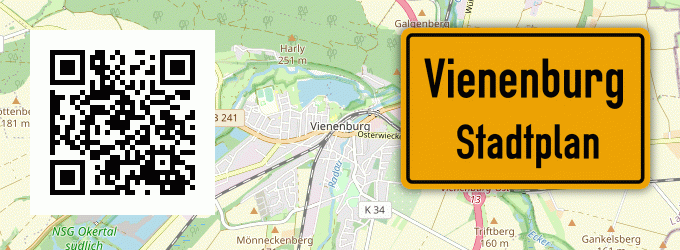 Stadtplan Vienenburg
