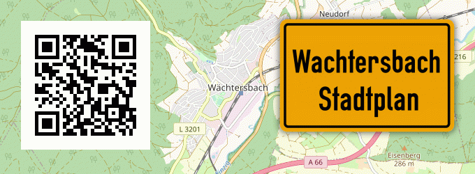 Stadtplan Wachtersbach