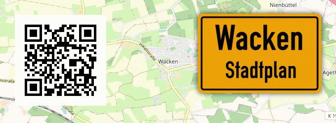Stadtplan Wacken