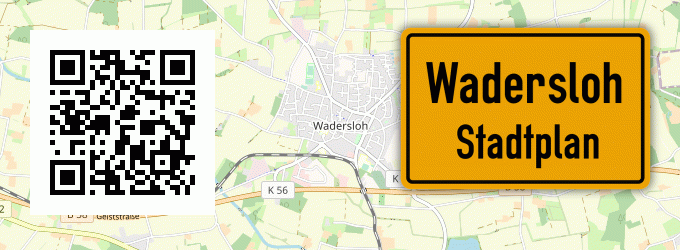 Stadtplan Wadersloh