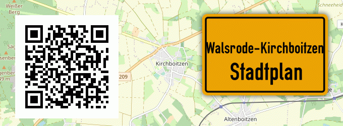 Stadtplan Walsrode-Kirchboitzen