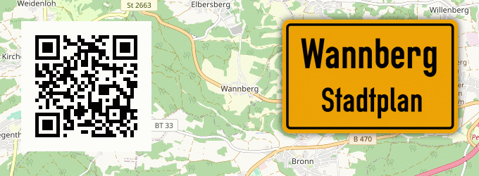 Stadtplan Wannberg
