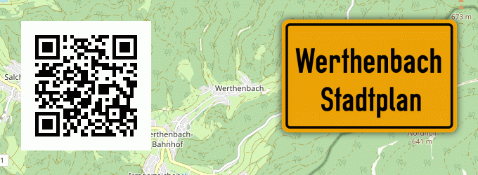 Stadtplan Werthenbach