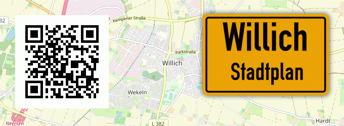 Stadtplan Willich