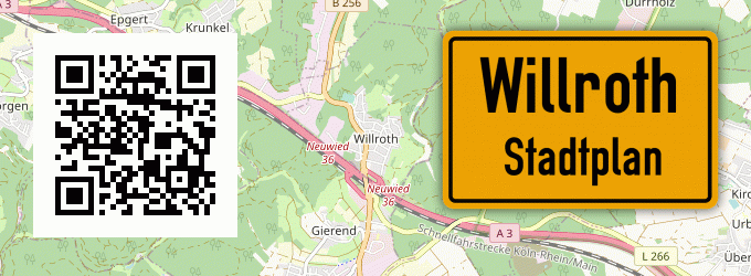 Stadtplan Willroth