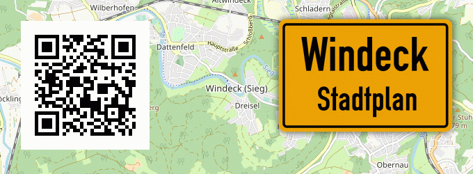 Stadtplan Windeck, Sieg