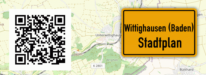 Stadtplan Wittighausen (Baden)