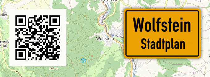 Stadtplan Wolfstein, Pfalz