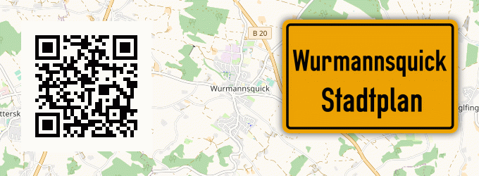 Stadtplan Wurmannsquick