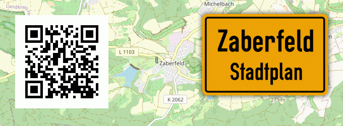 Stadtplan Zaberfeld