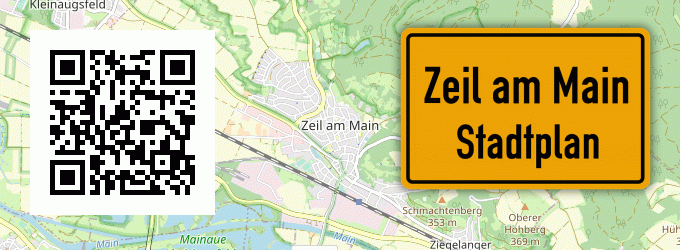 Stadtplan Zeil am Main