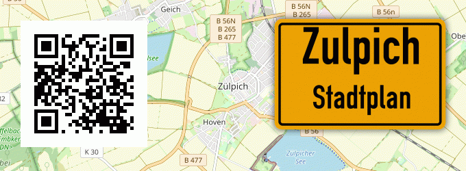 Stadtplan Zulpich