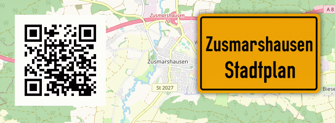 Stadtplan Zusmarshausen