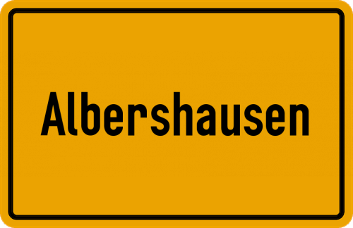 Ort Albershausen zum kostenlosen Download