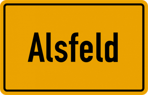 Ort Alsfeld zum kostenlosen Download