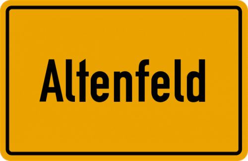 Ort Altenfeld zum kostenlosen Download