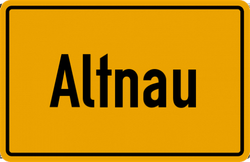 Ortsschild Altnau