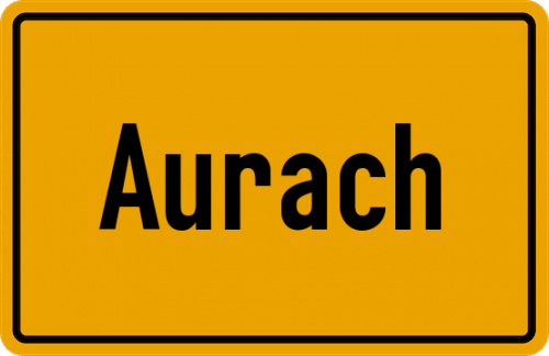 Ort Aurach zum kostenlosen Download