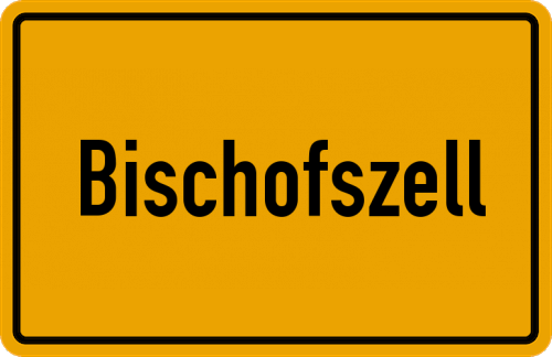 Ortsschild Bischofszell