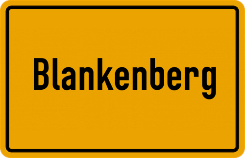 Ort Blankenberg zum kostenlosen Download
