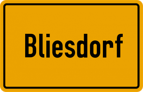 Ort Bliesdorf zum kostenlosen Download