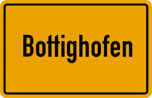 Ortsschild Bottighofen