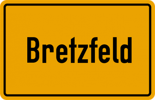 Ort Bretzfeld zum kostenlosen Download