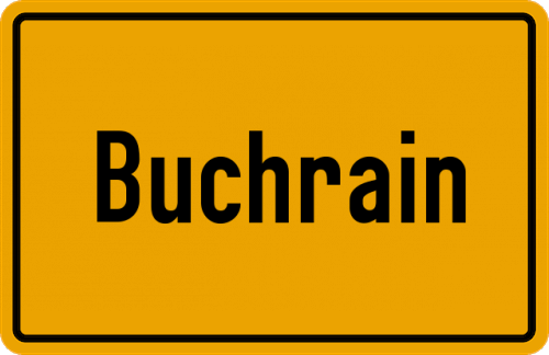 Ortsschild Buchrain