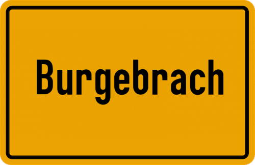 Ort Burgebrach zum kostenlosen Download