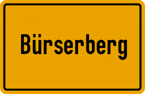 Ortsschild Bürserberg